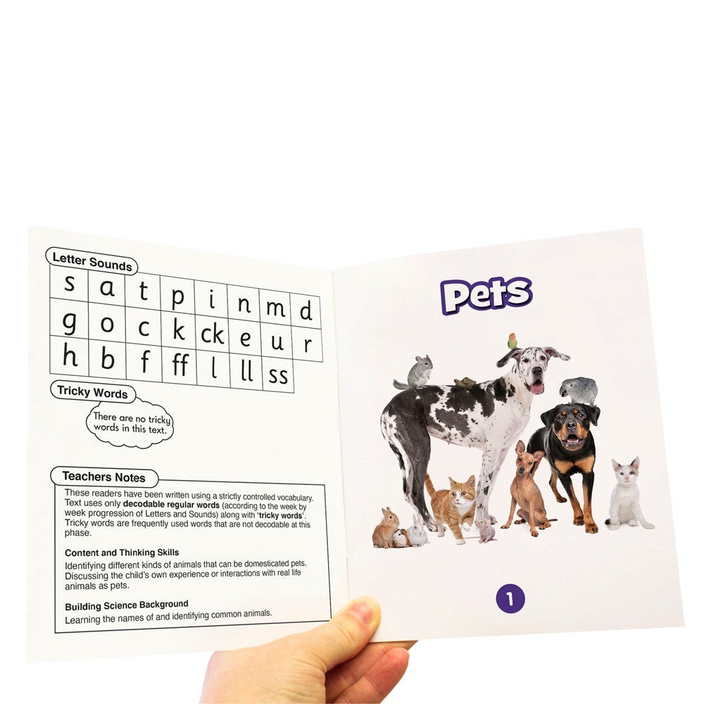 Science Decodables Phase 2 Non - Fiction - 6 Pack - ABC School Supplies