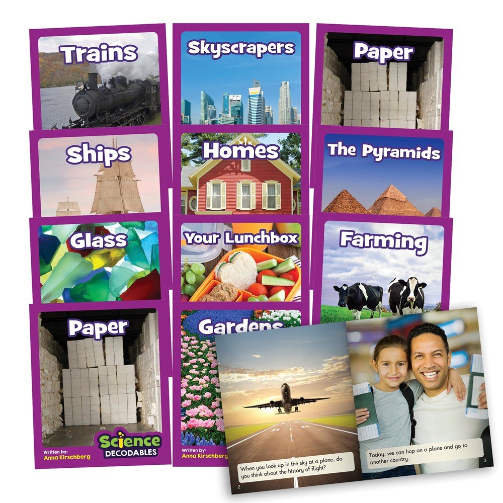 Science Decodables Phase 5 Non - Fiction - 6 Pack - ABC School Supplies