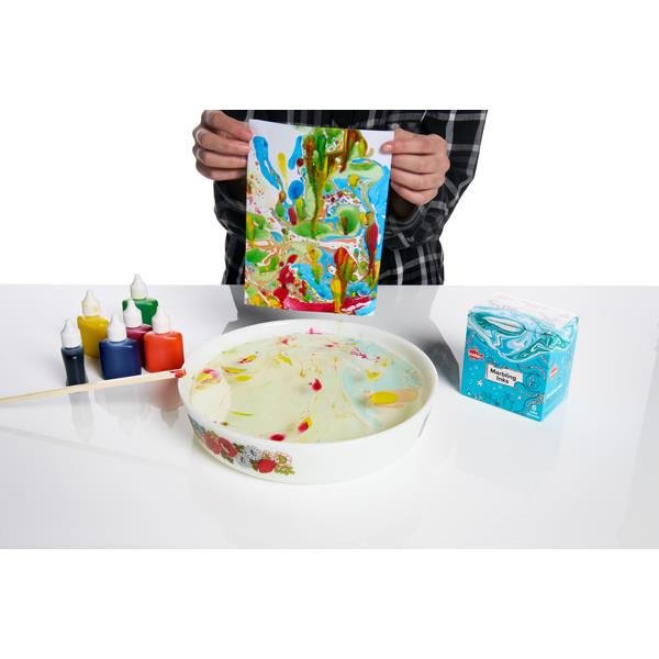 Scola Marbling Ink Assorted Box of 6 - ABC School Supplies