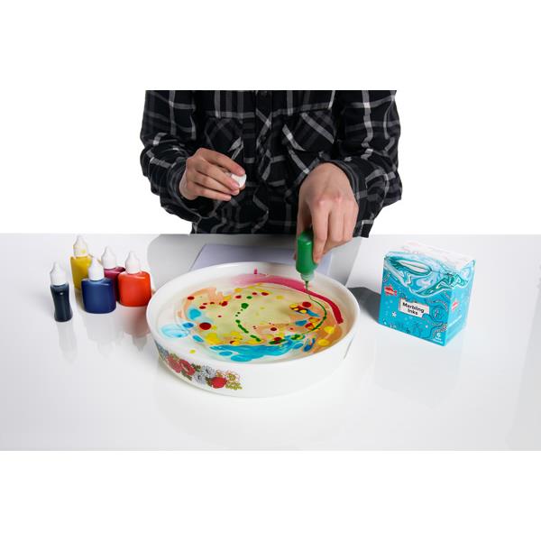Scola Marbling Ink Assorted Box of 6 - ABC School Supplies