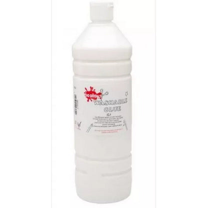 Scola Washable PVA Craft School Glue 1 litre - ABC School Supplies