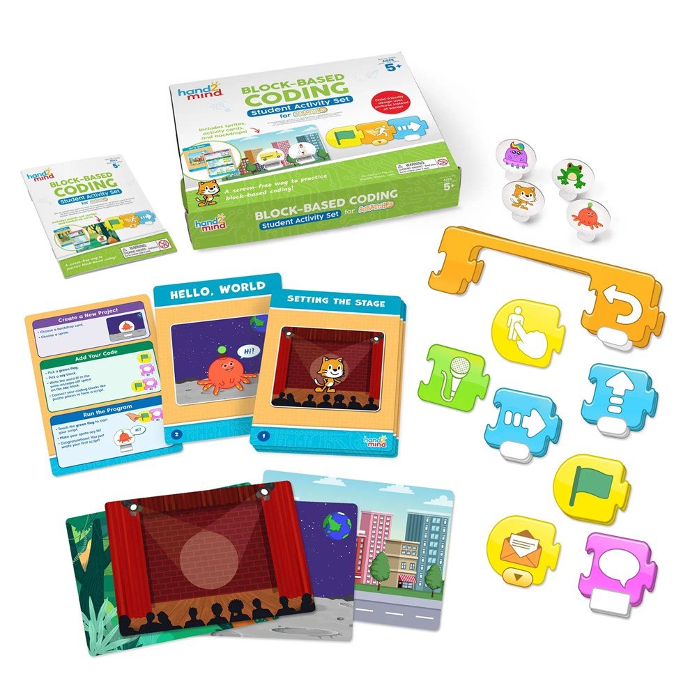 Scratch Jr Cards Student Activity Set - ABC School Supplies