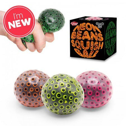 Scrunchems Neon Beans Squish Ball - ABC School Supplies