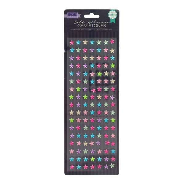 Self Adhesive Gem Stones - ABC School Supplies