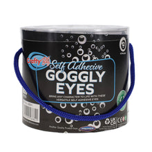 Self Adhesive Goggly Eyes - 12mm Tub of 800 - ABC School Supplies