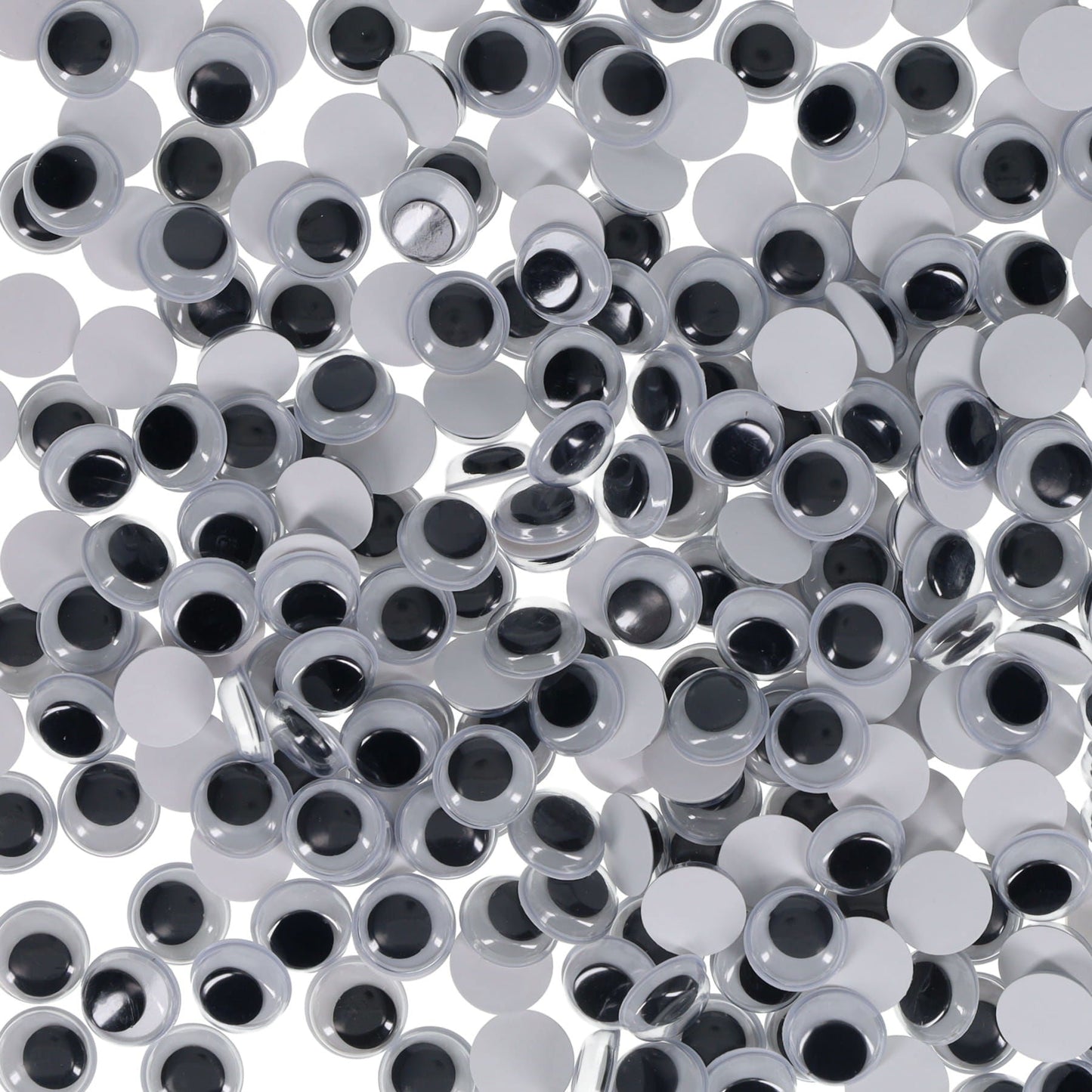 Self Adhesive Goggly Eyes - 12mm Tub of 800 - ABC School Supplies