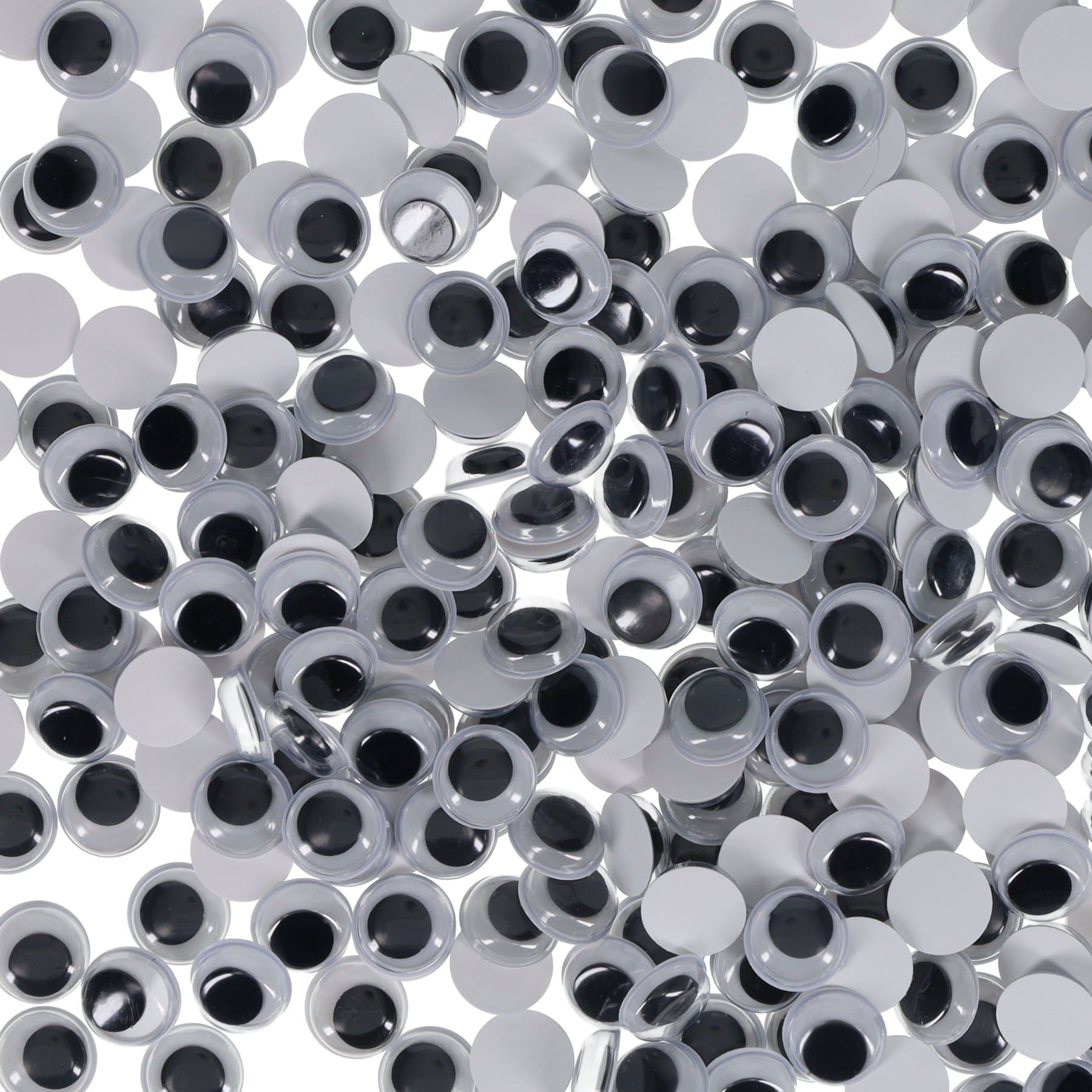 Self Adhesive Goggly Eyes - 12mm Tub of 800 - ABC School Supplies