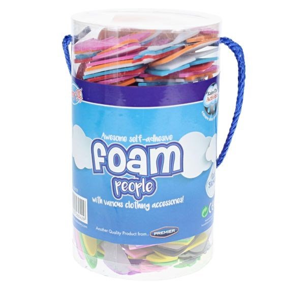 Self Adhesive Tub Foam People Tub - ABC School Supplies