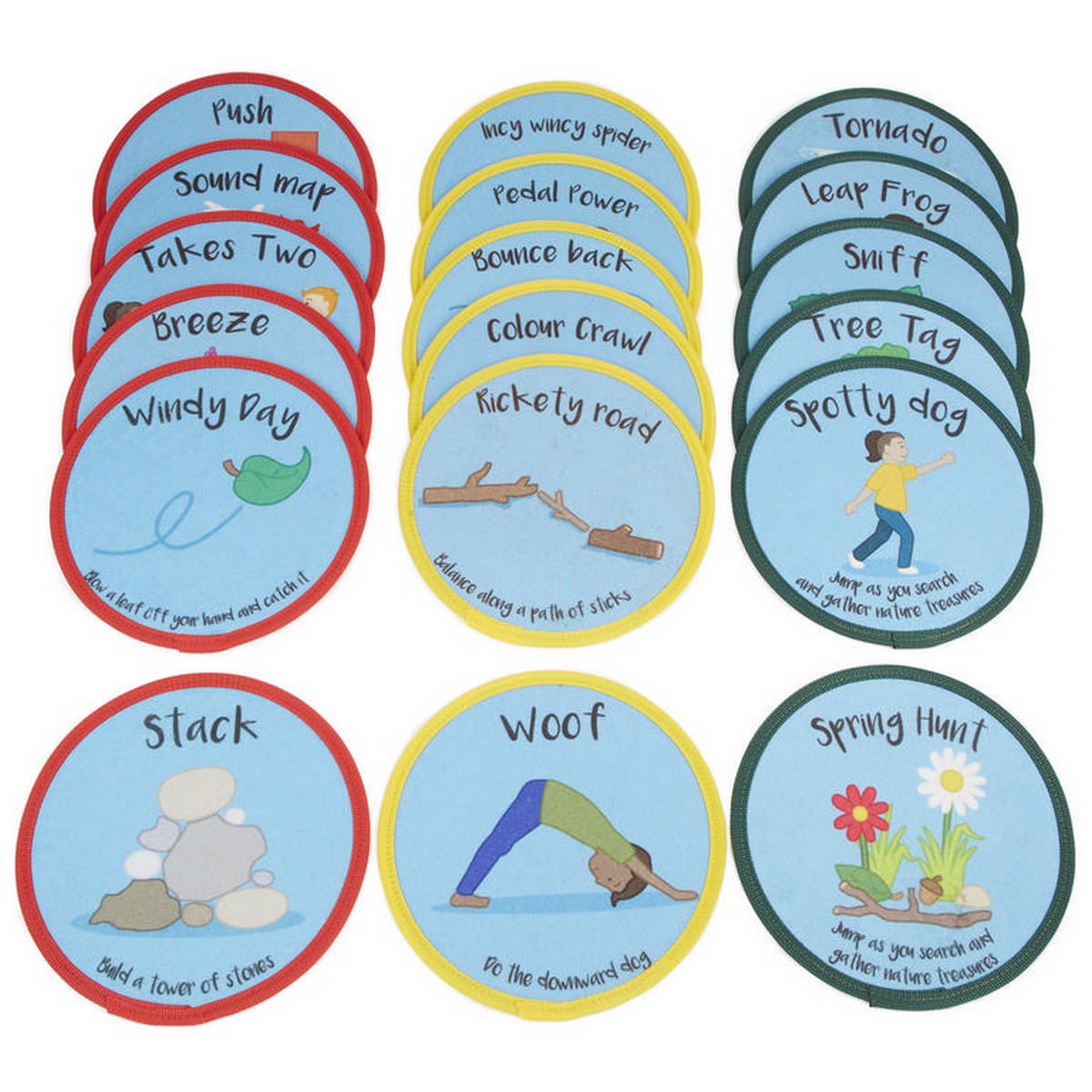 Sensory Circuit Circles - ABC School Supplies