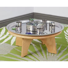 Sensory Magnetic Mirror Tray and Low Round Table Set - ABC School Supplies