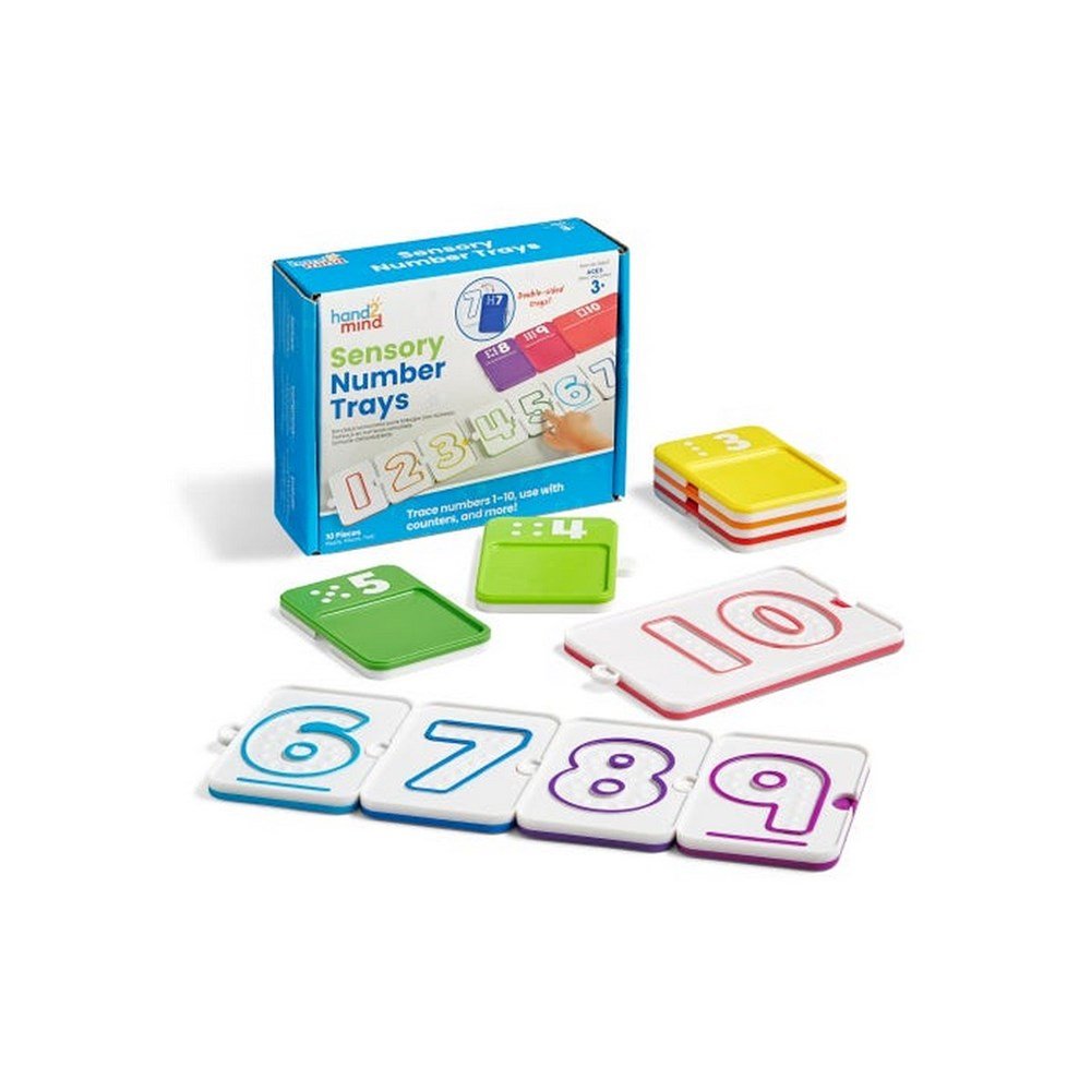 Sensory Number Trays - ABC School Supplies