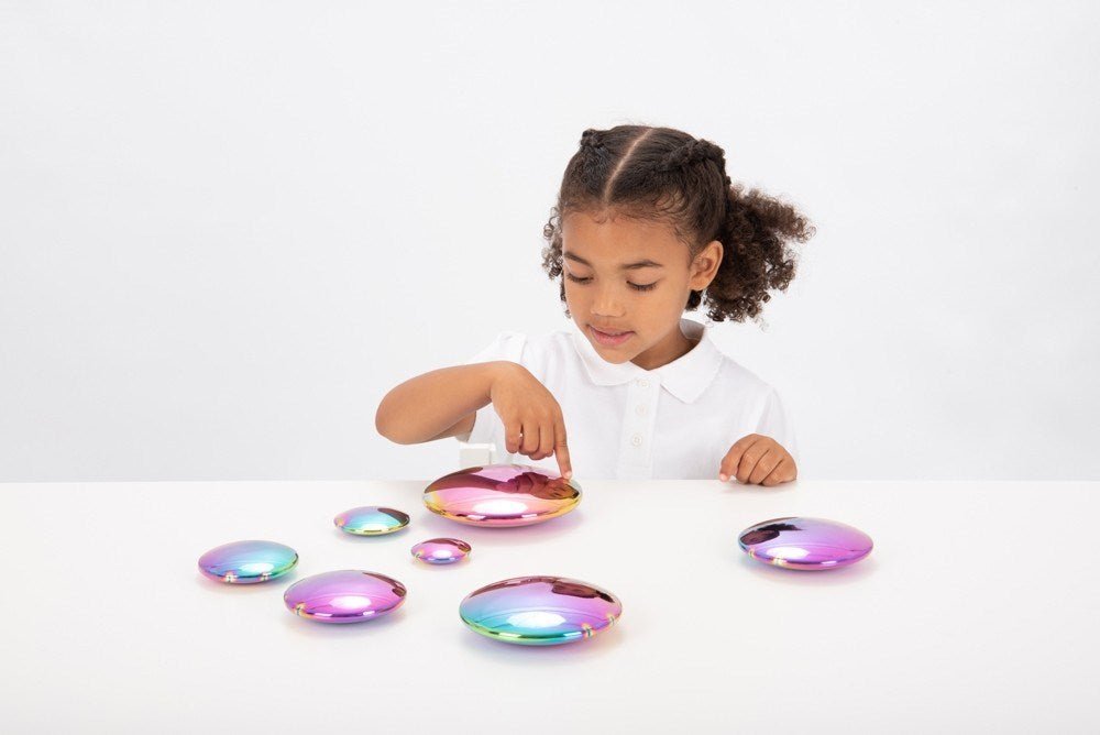 Sensory Reflective Colour Burst Buttons - ABC School Supplies