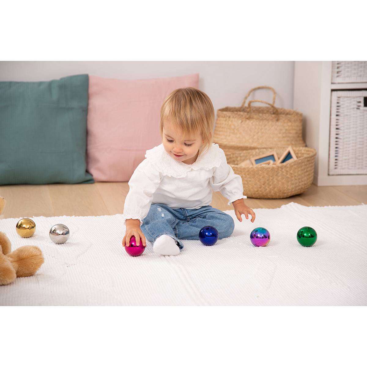 Sensory Reflective Colour Mystery Balls - ABC School Supplies