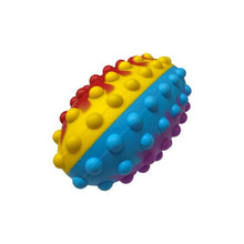**Sensory Toys Rugby Shaped Pop It Ball - ABC School Supplies
