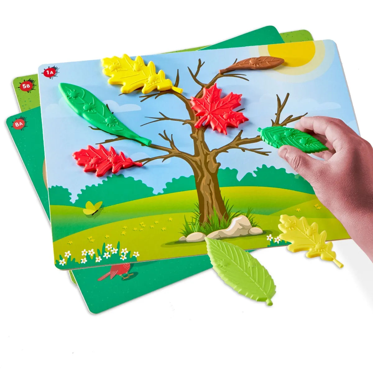 Sensory Leaves Math Activity Set