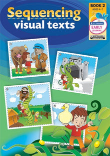 Sequencing Visual Texts Book 2 - ABC School Supplies