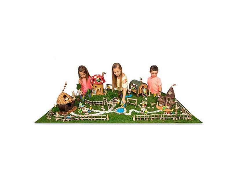 Set Of 4 Dwellings - ABC School Supplies
