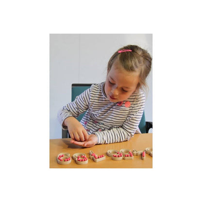 Wooden Numerals Set of 11