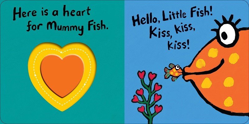 Shapes With Little Fish: Board Book - ABC School Supplies