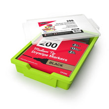 Show-Me 200 Medium Tip Pens, 6 Erasers & Show-Me Magix Cleaner In A Tray - ABC School Supplies