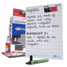 Show - Me Bulk Box Drywipe Board Pack, Pens & Erasers - Lined/Plain, Supertough, A4 100 Sets - ABC School Supplies