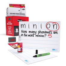 Show - Me Bulk Box Drywipe Board Pack, Pens & Erasers - Phoneme 6 Frame, A4 - ABC School Supplies