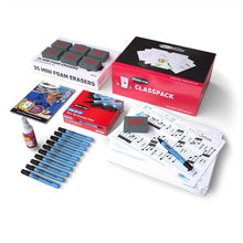 Show - Me Class Pack Drywipe Boards, Pens & Erasers - Music Ruled, A4 - 35 Sets - ABC School Supplies