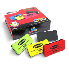 Show - Me Erasers, Whiteboard, Magnetic Assorted Pack of 24 - ABC School Supplies