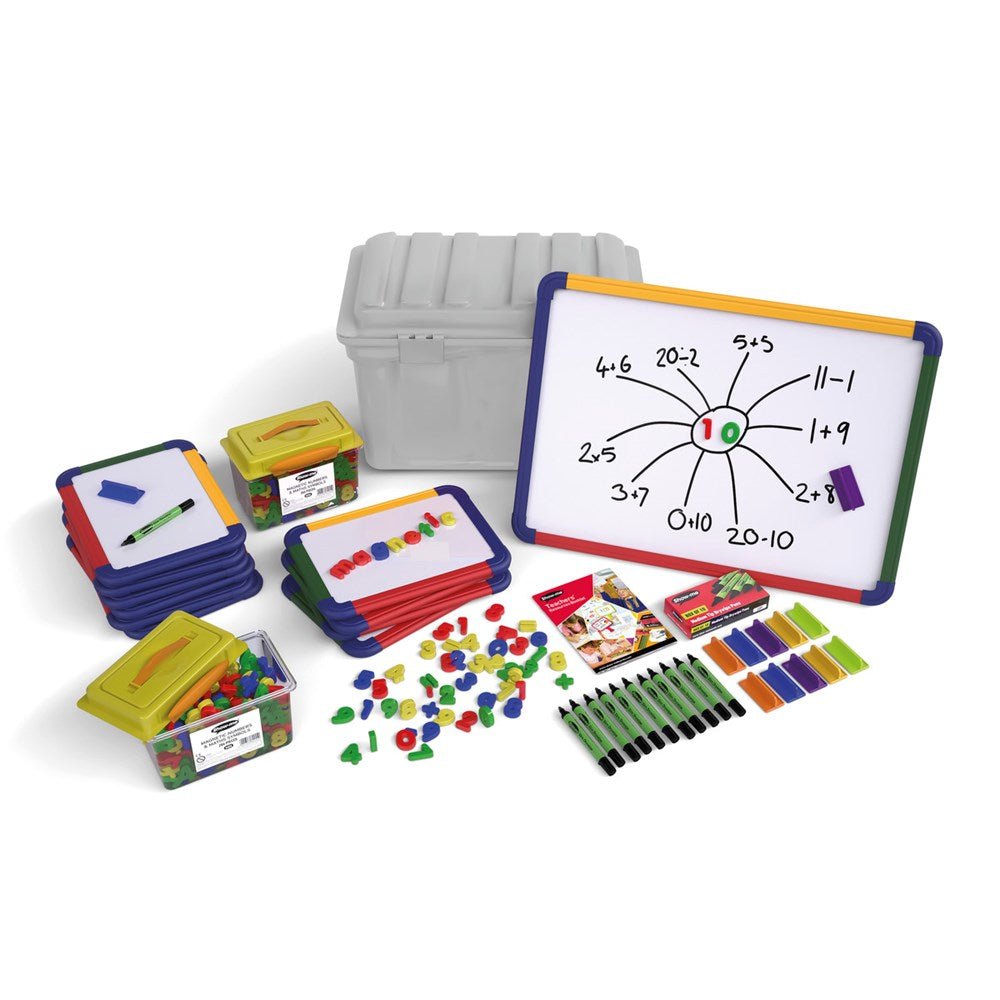 Show - Me Magnetic Group Pack In Storage Trunk, 610 Piece - Maths - ABC School Supplies