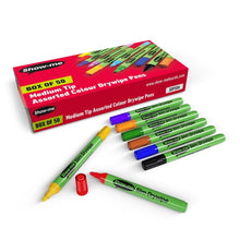 Show-Me Medium Tip Slim Drywipe Markers Assorted Box of 50 - ABC School Supplies