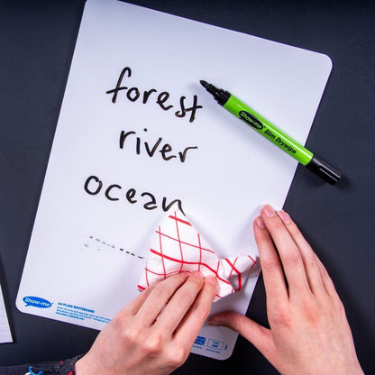 Show - me Plant Based Whiteboard Cloths Pack of 40 - ABC School Supplies