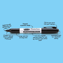 **Show - Me Teacher Drywipe Markers - Assorted Pack of 4 - ABC School Supplies