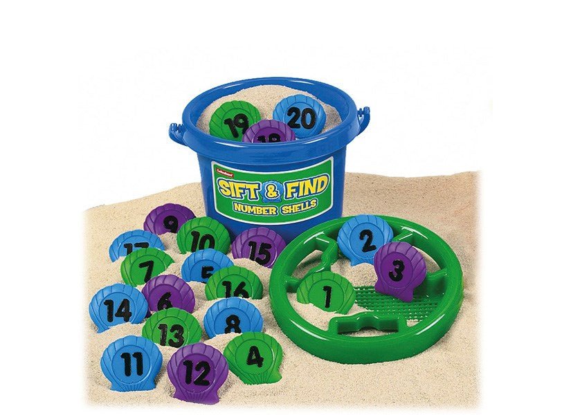 Sift And Find Number Shells - ABC School Supplies