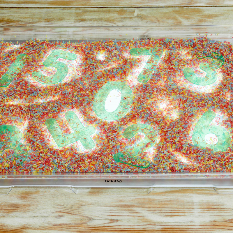 Silishapes® Dot Numbers Green Pack of 10 - ABC School Supplies