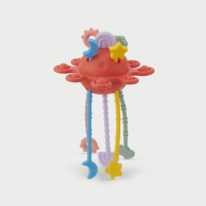 SiliSoft Zip Pull Toy (Rainbow) - ABC School Supplies