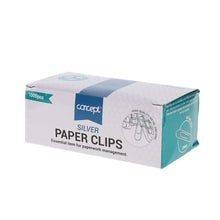 Silver Paper Clips 30mm Pack of 1000 - ABC School Supplies