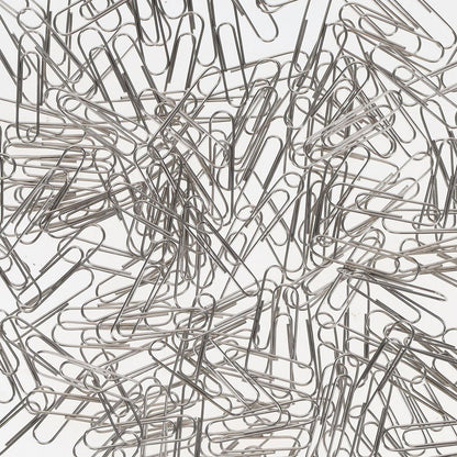 Silver Paper Clips 30mm Pack of 1000 - ABC School Supplies