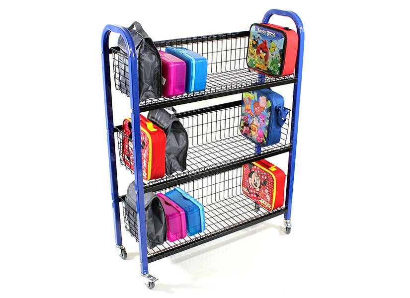 Single Sided Lunch Box Trolley - ABC School Supplies