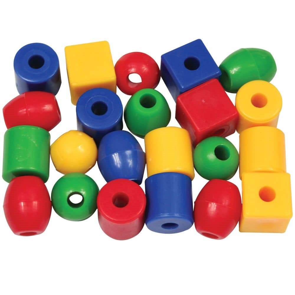 Small Lacing Beads (1440 Pieces) - ABC School Supplies