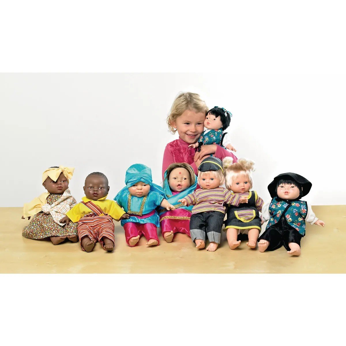 **Soft Bodied Doll - Indian Girl - ABC School Supplies