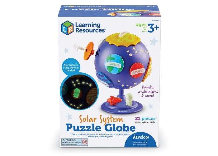 Solar System Puzzle Globe