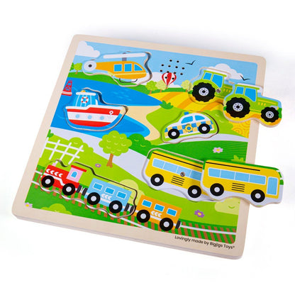 Sound Puzzle - Transport - ABC School Supplies