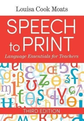 Speech To Print : Language Essentials For Teachers - ABC School Supplies