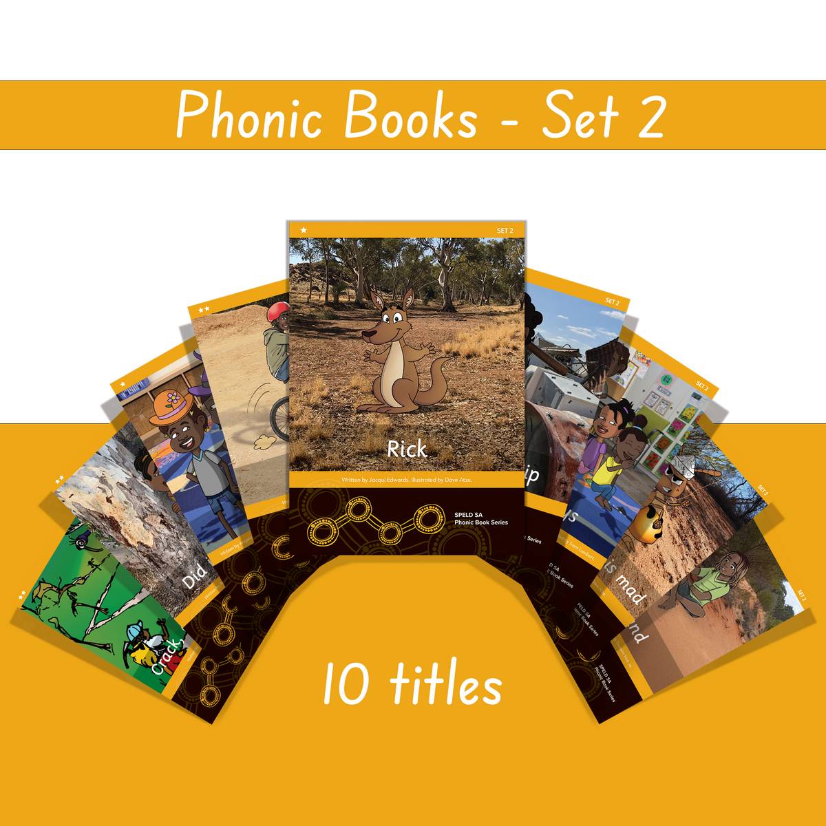 Speld Sa Phonic Books - Complete Kit (100 Titles) - ABC School Supplies