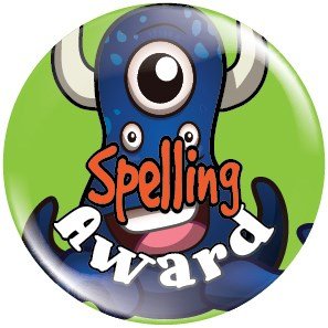 **Spelling Award Badges - ABC School Supplies