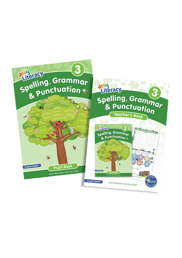 Spelling, Grammar & Punctuation Teacher & Pupil Book 3 Bundle (Print letters) - ABC School Supplies