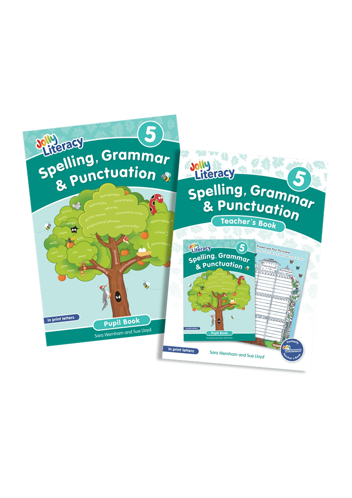 Spelling, Grammar & Punctuation Teacher & Pupil Book 5 Bundle (Print letters) - ABC School Supplies