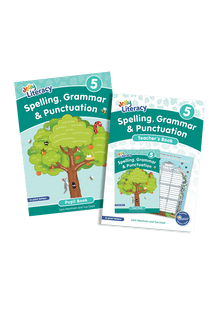 Spelling, Grammar & Punctuation Teacher & Pupil Book 5 Bundle (Print letters) - ABC School Supplies
