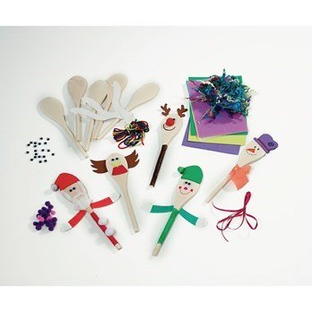 **Spoon People Kit Pack Of Ten - ABC School Supplies