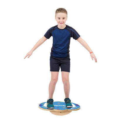Spordas Kids Wooden Balance Board - ABC School Supplies